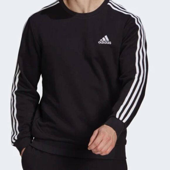 Adidas Men’s Crew Neck Sweatshirt - Picture 1 of 6